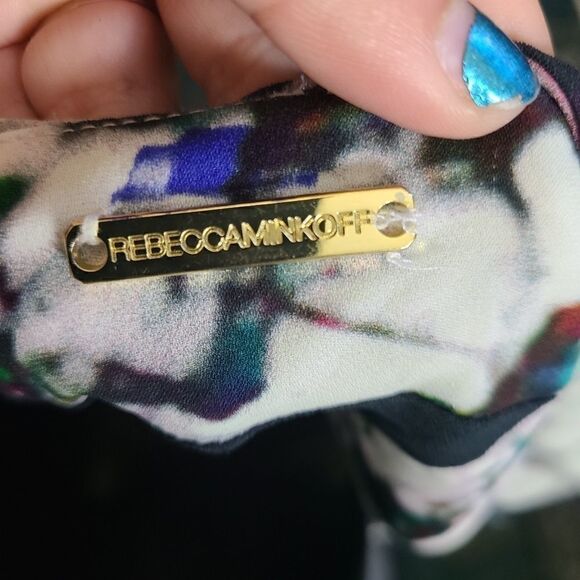 Rebecca Minkoff Sunny Broken Glass Print Mini Dress - Picture 8 of 9